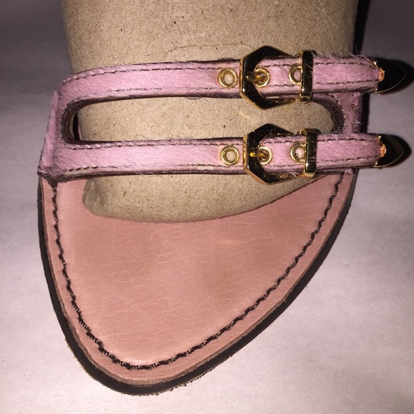 auth LOUIS VUITTON size 40.5 pony hide /crocodile - Picture 7 of 8